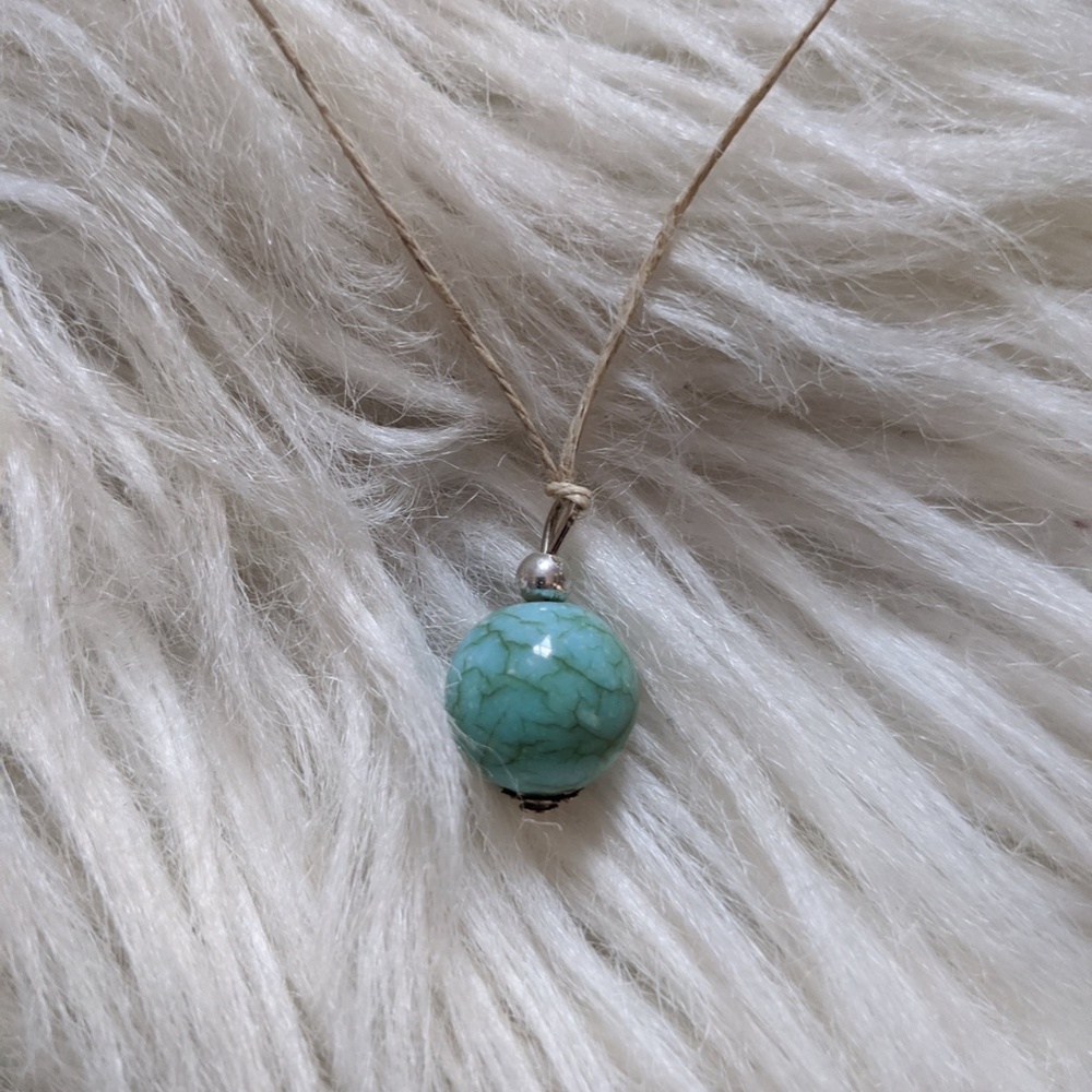 Turquoise Marble Necklace